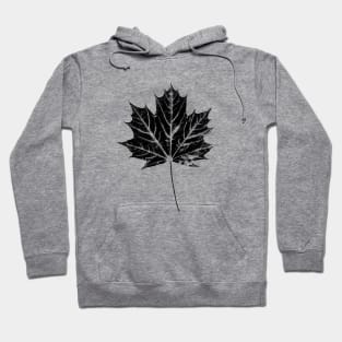 Maple Leaf Print Hoodie